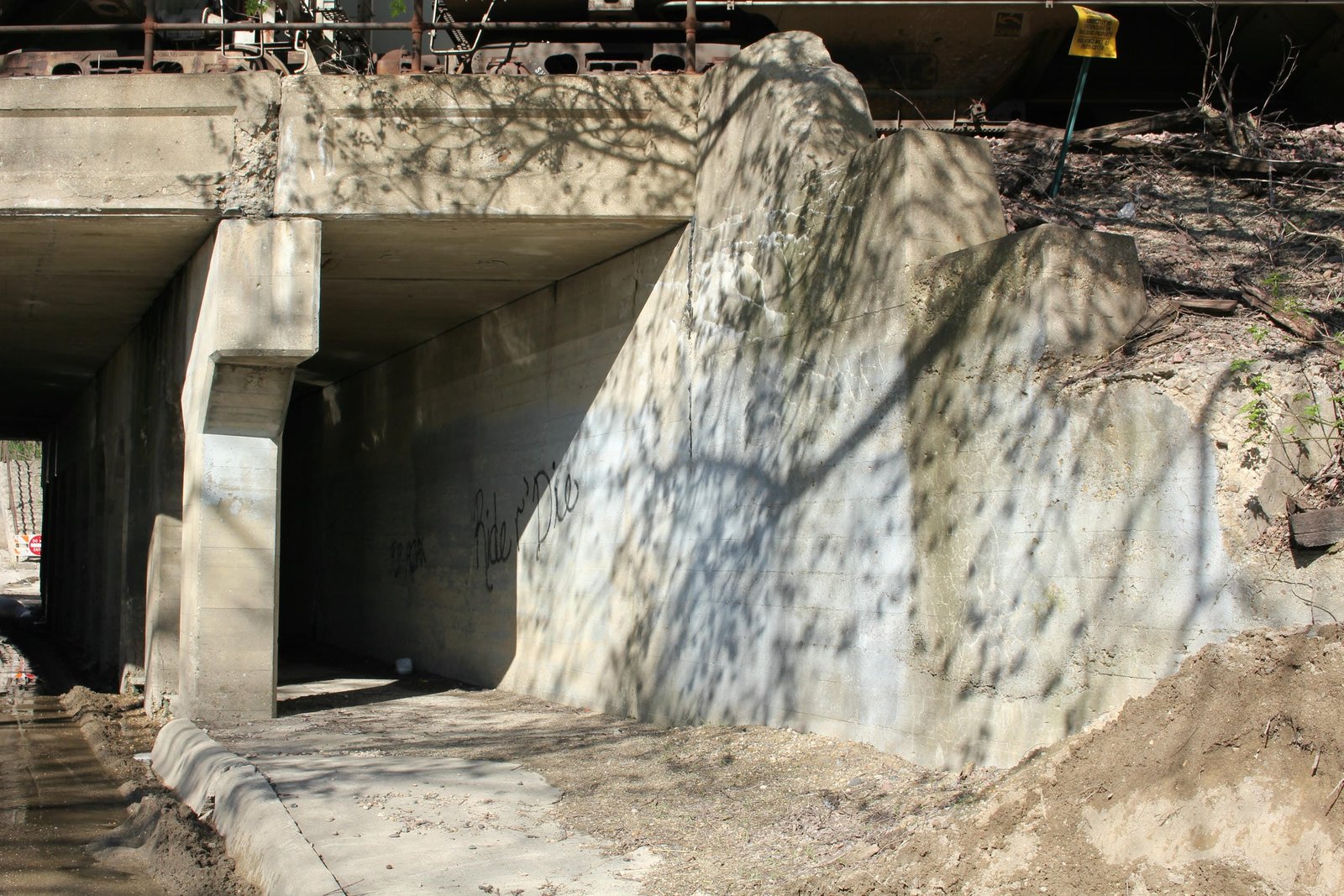 East abutment